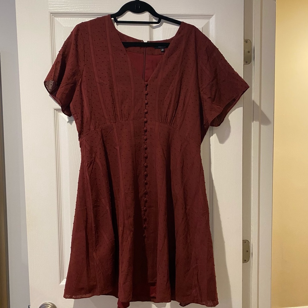 NWT | Madewell Burgundy Dress